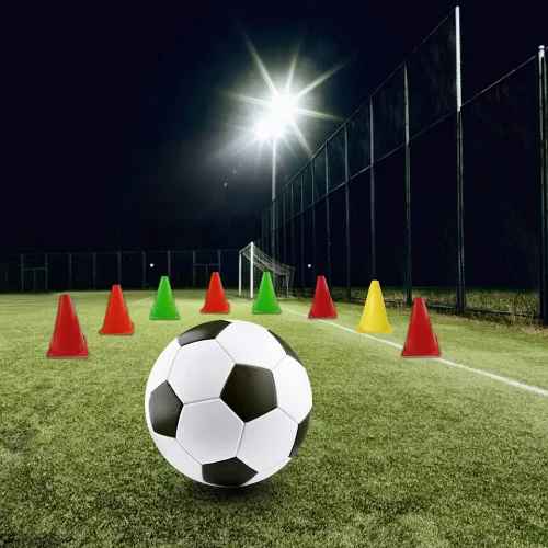 Miniatura 6 de Mirepty Conos de Tráfico de Plástico de 7 Pulgadas Marcador de Agilidad para Entrenamiento Deportivo para Fútbol, Patinaje, Fútbol Americano