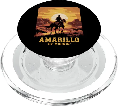 Miniatura 7 de Amarillo by Mornin Folk Style Western Country Music PopSockets Adhesive PopGrip
