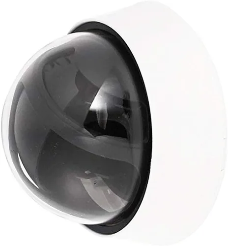 Miniatura 3 de Cúpula diseñada cubierta plástica de la cámara de seguridad CCTV CCD negro+blanco