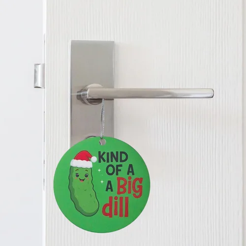 Miniatura 4 de Adornos divertidos: novedad "Kind of a Big Dill" para compañeros de trabajo, intercambio de elefantes blancos y humor para adultos