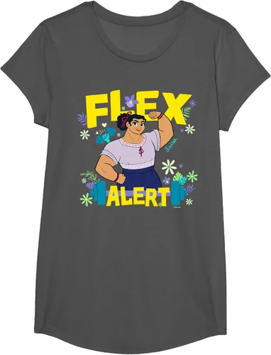 Miniatura 34 de Disney Encanto Luisa Madrigal Flex Alert Camiseta, Negro