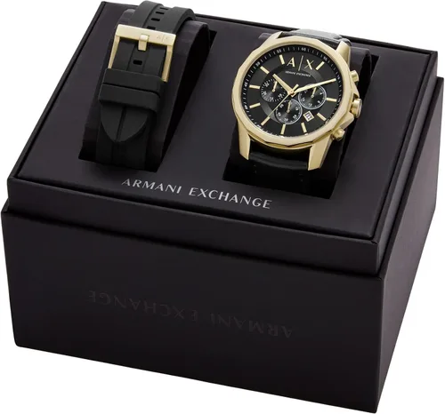 Miniatura 4 de Armani Exchange - Reloj de vestir cronógrafo de acero inoxidable para hombre