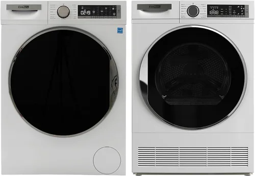 Miniatura 13 de Conserv 2.2 cf 120 V Lavadora y 4 Cf 220V Secadora Condensación Fabricada en Europa (Negro Mate)