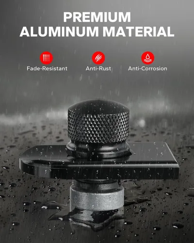 Miniatura 3 de Amazicha - Tornillo de montaje con tapa para perno de asiento para Harley Davidson, compatible con guardabarros 1997-2024