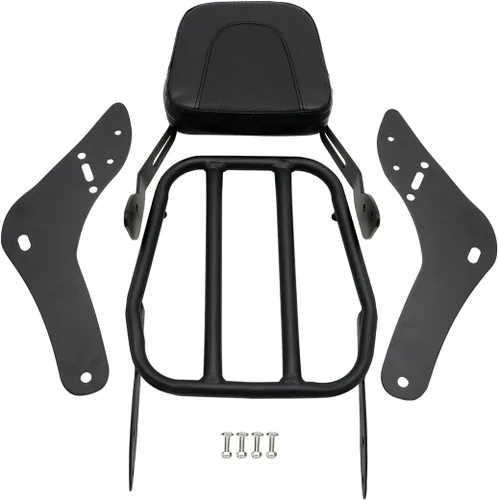 Miniatura 6 de Accesorios de motocicleta Pasajero Respaldo desmontable Sissy Bar con portaequipajes para Honda Rebel CMX1100 CM1100 CM 1100 CMX 1100 2021 2022 2023