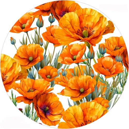 Salvamanteles Poppy de 10" Amapola 10"
