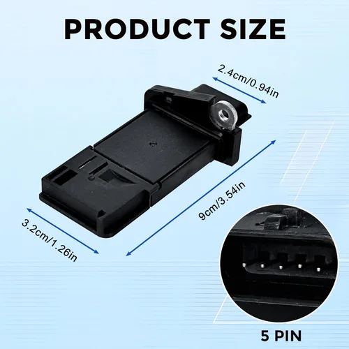 Miniatura 2 de Sensor de flujo de aire masivo 22680-7S00A medidor MAF compatible con Nissan 350Z 370Z Altima Frontier Murano NV1500 NV2500 NV3500 Xterra Infiniti