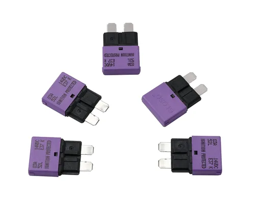 Miniatura 39 de GLOSO Disyuntores ATC/ATO de perfil bajo con reinicio automático E37 (T1) (30A - 3 unidades)