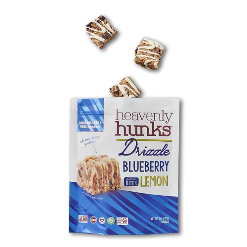 Miniatura 8 de Heavenly Hunks - Galletas de arándanos con gotas de limón - Bolsa de 5 onzas (paquete de 6)
