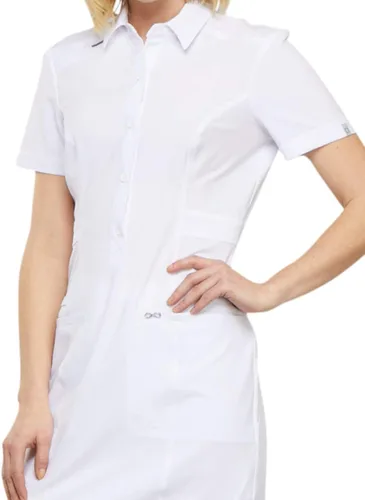 Miniatura 3 de Cherokee Infinity CK510A - Vestido quirúrgico para mujer, 39 pulgadas, botón frontal