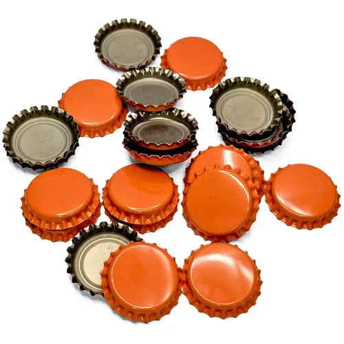 Miniatura 4 de Tapas naranjas lisas - 144 Ct.