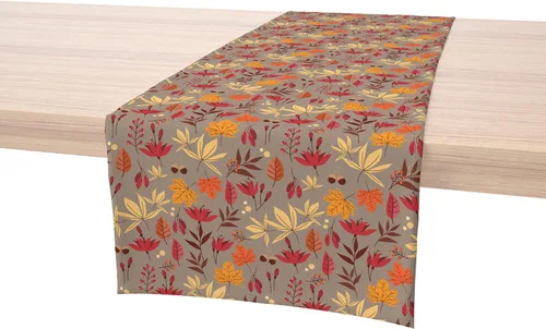 Miniatura 9 de Winslow & Brody Camino de mesa 100% algodón Ramas de otoño 16 x 72 pulgadas Deluxe y extra ancho Fabricado en los Estados Unidos