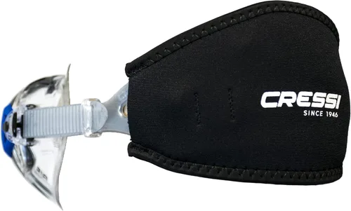 Miniatura 2 de Cressi Funda de neopreno para máscara de buceo, ideal para cabello largo o para identificación Negro