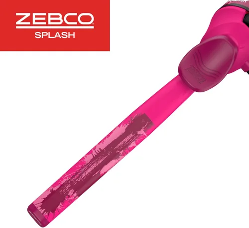 Miniatura 5 de Zebco Youth Floating Spincast Reel and Fishing Rod Combo, Pre-Spooled with 6-Pound Cajun Line Rosa