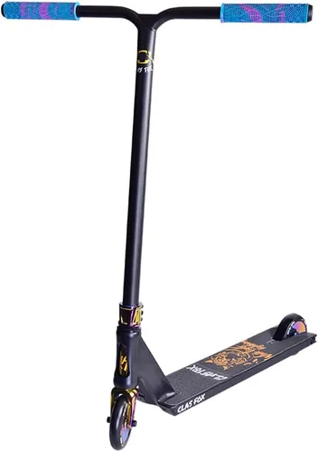 Miniatura 7 de Freestyle Pro Stunt Scooter 4.331 in Pro Scooter Ruedas HIC Sistema de compresión Kick Scooter Azul cromado