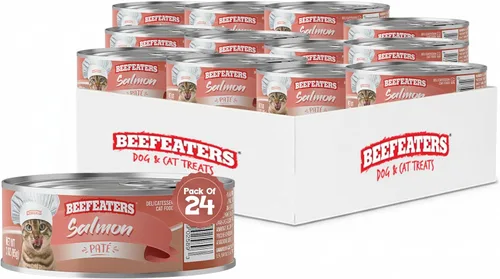 Miniatura 10 de Beefeaters Chunk in Salsa - Golosinas para gatos de 3 onzas (paquete de 24 unidades), alimentos húmedos de primera calidad, ricos en vitaminas
