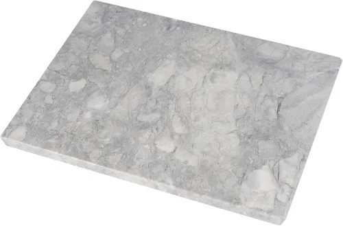 Miniatura 9 de Koville Tabla de cortar redonda de mármol de 11 pulgadas para encimera de cocina, tabla de mármol natural para pastelería, tabla de queso, tabla