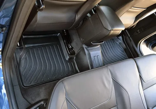 Miniatura 5 de Alfombrillas de Piso para Automóvil de Repuesto para Ford Focus 2012-2018 (No Compatible con Focus RS) Forro de TPE Resistente Ajuste Personalizado