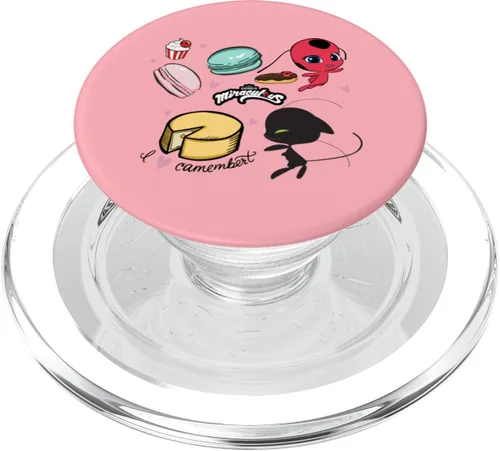 Miniatura 8 de Miraculous Ladybug Tikki y Plagg Bakery PopSockets Standard PopGrip