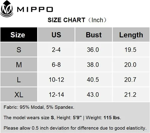 Miniatura 6 de Mippo Camisetas de entrenamiento para mujer, recortadas, con espalda dividida, atléticas, para gimnasio, ejercicio, ajuste holgado