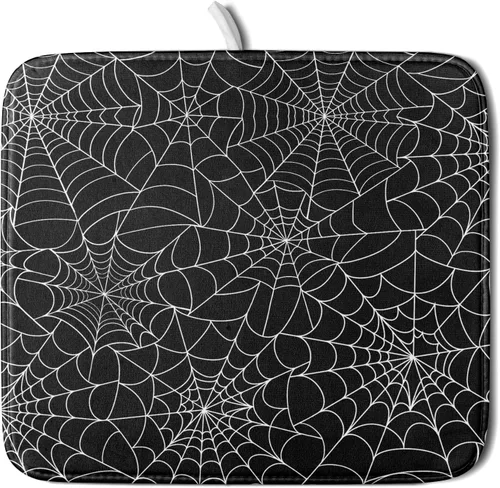 Miniatura 32 de Tapete de secado de platos de limón para encimera de cocina, de 16 x 18 pulgadas, tapete de secado de microfibra pequeña con acuarela, limón