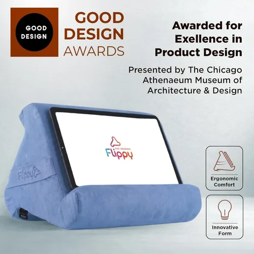 Miniatura 8 de Flippy Soporte de almohada original para tablet y soporte para iPad, regalo para amantes de los libros y lectores, soporte multiángulo