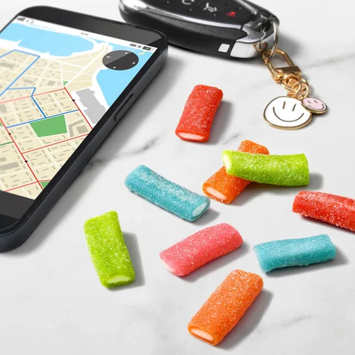Miniatura 6 de SweeTARTS Rope Bites Candy, frutas mixtas, bolsa resellable de 8 onzas