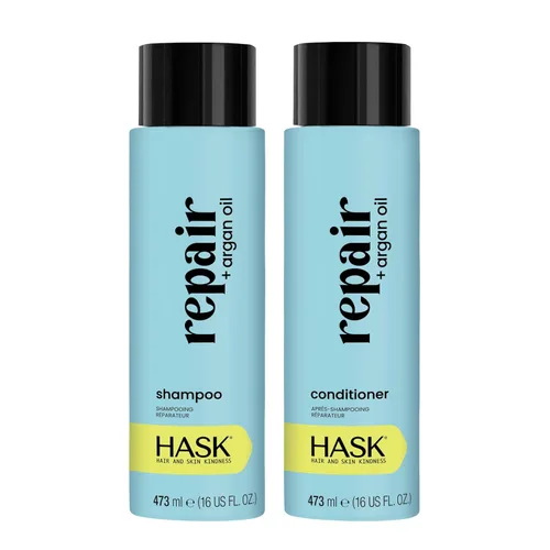 Miniatura 9 de HASK Juego de champú vigorizante de aceite de árbol de té y romero + acondicionador Refresca el cuero cabelludo, calma, sin sulfatos, sin