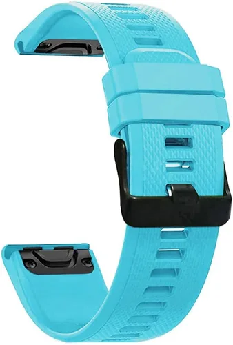 AISPORTS Correa de reloj de ajuste rápido de 0.866 in compatible con Garmin Fenix 7/7 Pro/6/6 Pro/5/5 Plus, correa deportiva suave y transpirable de