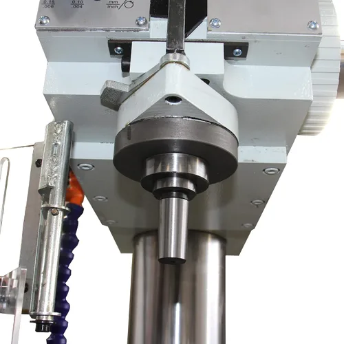 Miniatura 3 de KAKA INDUSTRIAL Prensa de taladro de piso, oscilación de 26 pulgadas, perforación máxima de 1.57 pulgadas, 2.2 kW 220 V trifásica, 8 velocidades