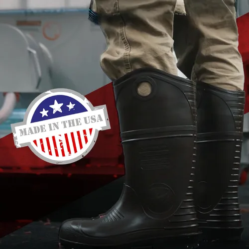 Miniatura 3 de DUNLOP Zapatos de hombre con suela de 4 vías con suela de tacos industriales