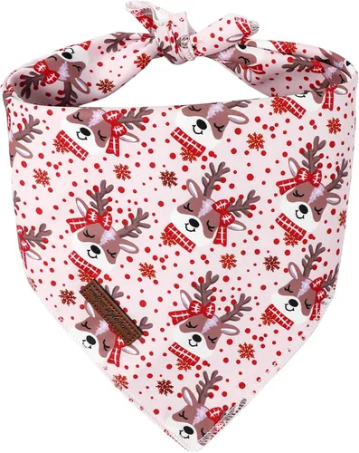 Miniatura 27 de Unique Style Paws Bandanas para perros, 1 unidad, lavables, de algodón, triangular, para otoño, con margaritas de abeja, para perros y gatos