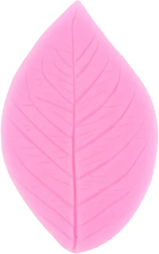 Miniatura 5 de ZiXiang Molde de veteado de silicona para hojas de goma de mascar para pasta de goma, molde de hojas de pasta de goma para decoración de pasteles