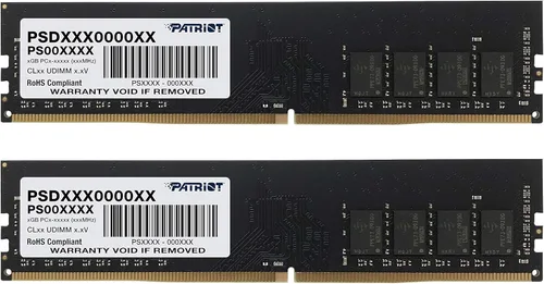 Patriot Memory Signature Line DDR4 16 GB (2 x 8 GB) 2666 MHz (PC4-21300) UDIMM Kit de memoria dual PSD416G2666K