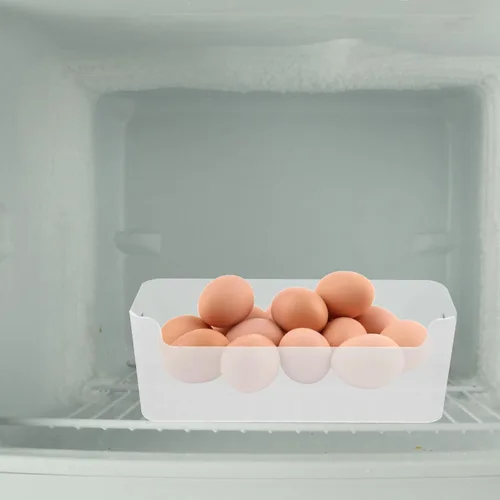 Miniatura 2 de VOSAREA Juego de cajas de almacenamiento para nevera, contenedor organizador transparente para refrigerador, huevo, queso, verduras, contenedores