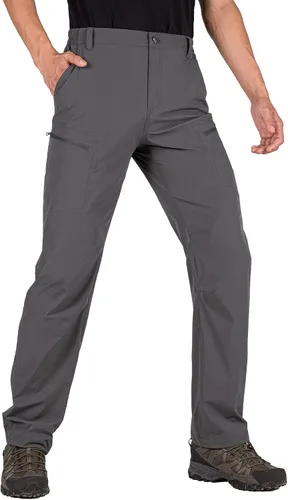 Shallowlulu Pantalones cargo de senderismo para hombre de secado rápido ligeros resistentes al agua transpirables pantalones de trabajo para hombres