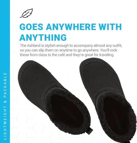 Miniatura 6 de Xero Shoes Ashland Womens Fall Boots, Vegan Casual Boots with a Soft Hemp Upper and a Cozy Faux Shearling Collar