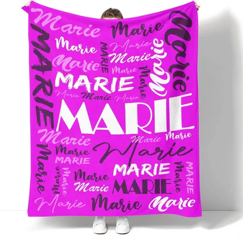Miniatura 32 de Dr.TOUGH Mantas personalizadas para niños y adultos, mantas personalizadas con nombre para niños y niñas, manta personalizada con nombre