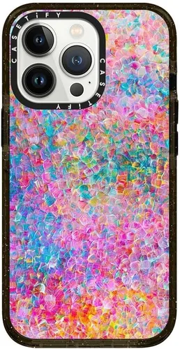 Miniatura 100 de CASETiFY Impact - Funda para iPhone 13 [protección contra caídas de 6.6 pies/compatible con Magsafe] Black Kingsnake, color negro transparente