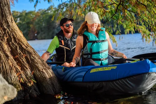 Miniatura 7 de Pelican iESCAPE Kayak inflable - Kayak recreativo - Compacto, estable y divertido todo en uno - para 1 o 2 personas