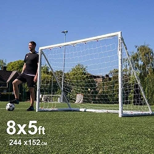 Miniatura 8 de Q-Fold - Arco de fútbol plegable de 30 segundos para patio trasero un solo arco la mejor red de fútbol resistente a la intemperie para niños