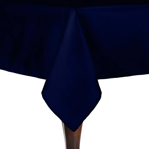 Miniatura 15 de Ultimate Textile -Paquete de 2 - Mantel rectangular reversible Shantung Satin - Majestic - Mantel rectangular de 60 x 90 pulgadas, color azul