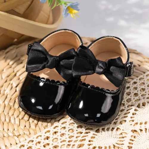 Miniatura 5 de KIDSUN Zapatos Mary Jane para bebés y niñas, suela de goma antideslizante, zapatillas de ballet para vestido de princesa, zapatos de boda, zapatos