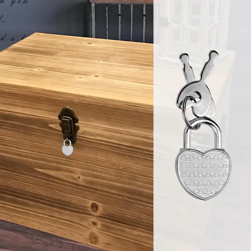 Miniatura 6 de Paquete de 5 mini candados para diario, cerraduras pequeñas con llaves, cerraduras pequeñas para equipaje para viajes, diario, joyas, mochila, cajas