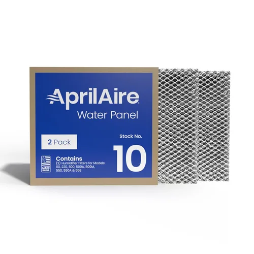 Miniatura 14 de Filtro de repuesto de panel de agua AprilAire 10 para humidificador AprilAire para toda la casa modelos 110, 220, 500, 500A, 500M, 550, 550A, 558
