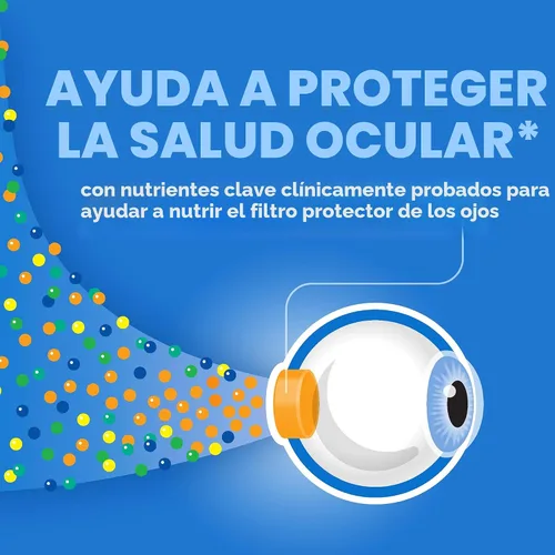 Miniatura 4 de Ocuvite 50+ Suplemento de vitaminas y minerales para los ojos, multivitamínico para la visión y la salud ocular con Omega-3, zinc, vitaminas C y E