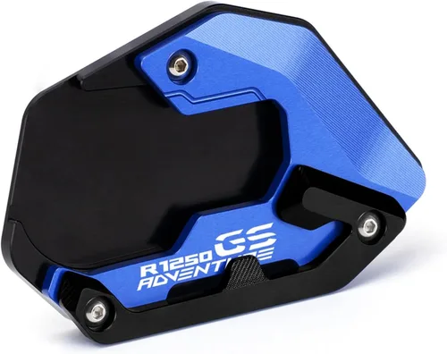 Miniatura 10 de Moto Kickstand lateral placa ampliadora para BMW R1200GS ADV R 1200 GS LC R1250GS GSA R 1250GS Adventure Low Suspension (Color : A R1200GS ADV)