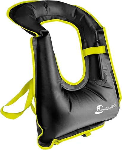 Chaleco de esnórquel para adultos, chaleco de natación inflable para mujeres/hombres, chalecos de natación para kayak, remo, pesca, surf, esnórquel,