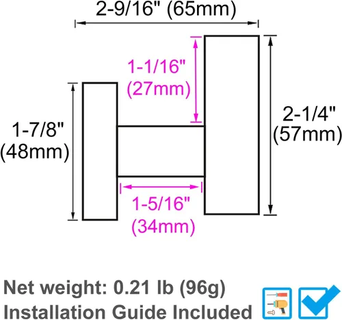 Miniatura 9 de Gancho de Toalla Angle Simple 2 Piezas, Oro y Negro, Soporte de Acero Inoxidable para Baño y Bata, Cuchillo Redondo para Toalla de Mano, Montado