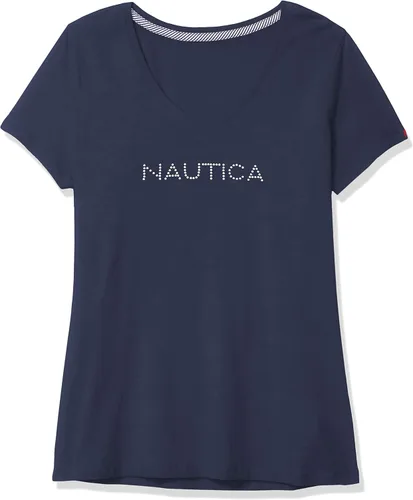 Miniatura 5 de Nautica Camiseta de mujer Easy Comfort Supersoft 100% algodón con logotipo clásico